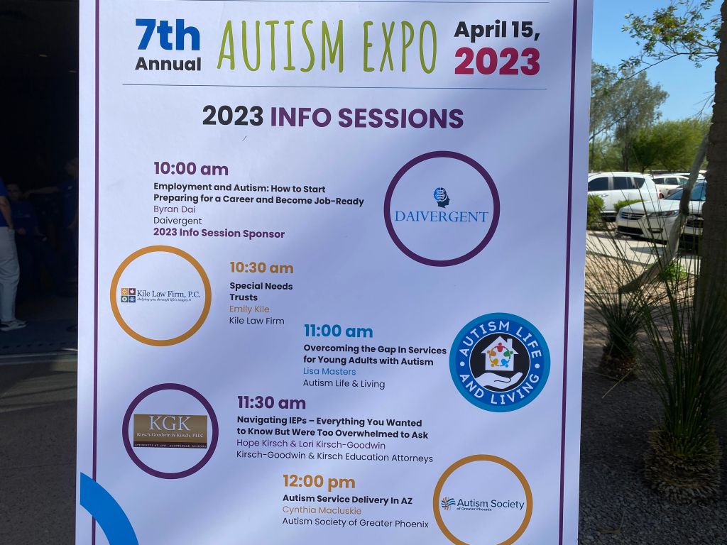 The 7th Annual Autism Expo had a variety of different scheduled seminars that took place.